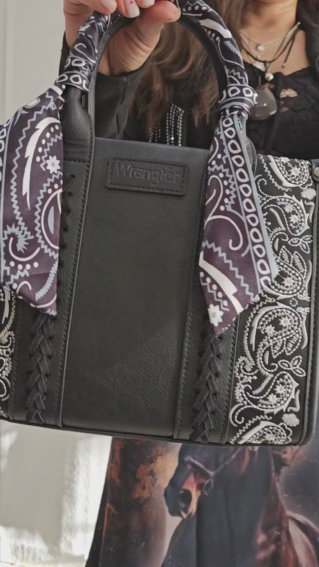 Bolso Wrangler tote bordado