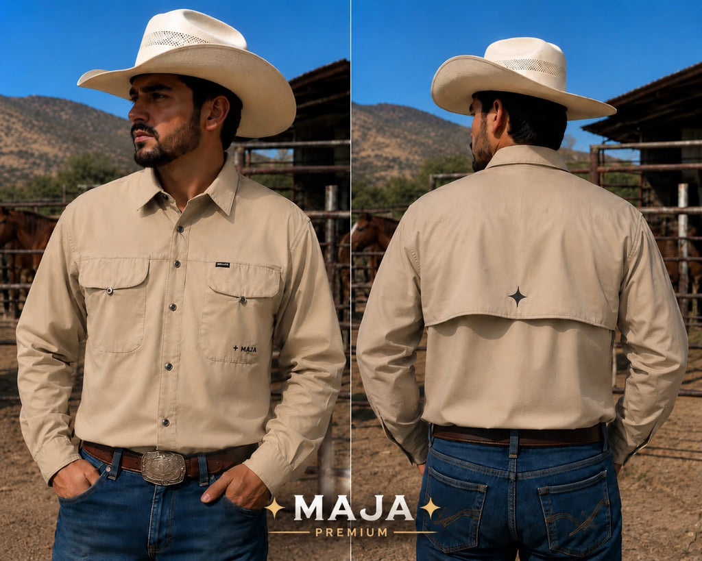 Camisa Repelente al agua para caballero
