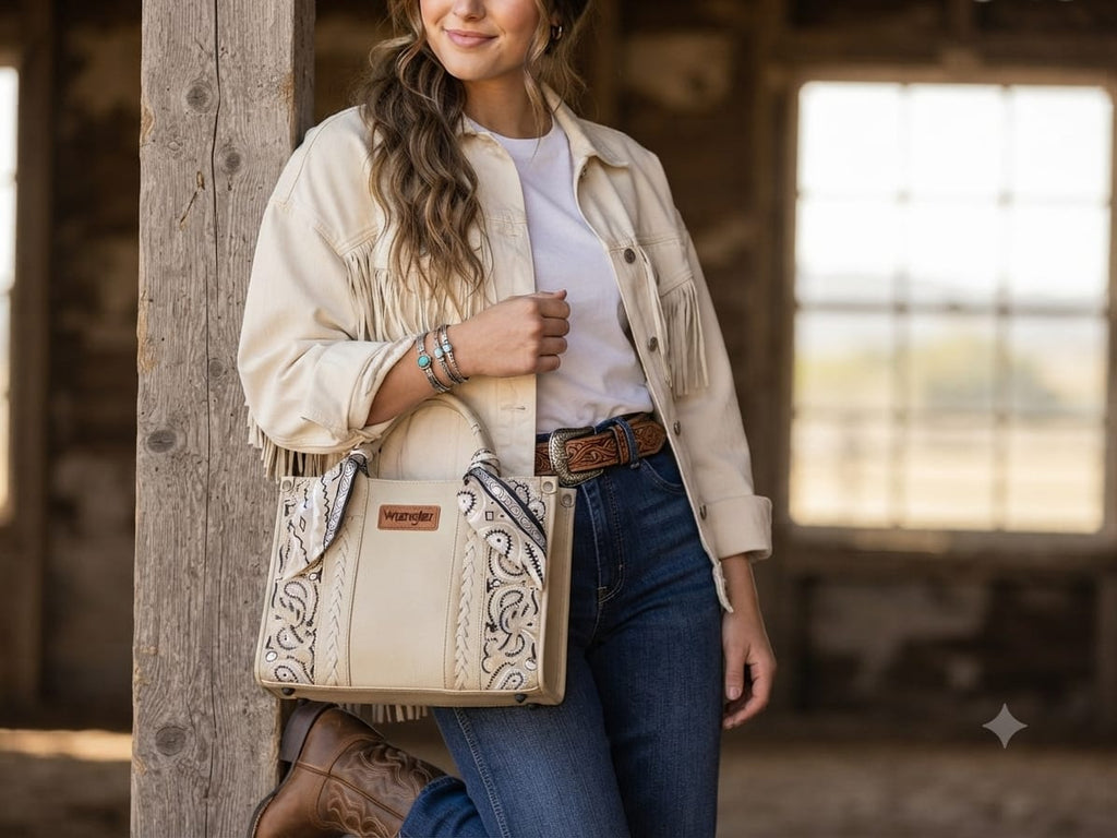 Bolso Wrangler tote bordado