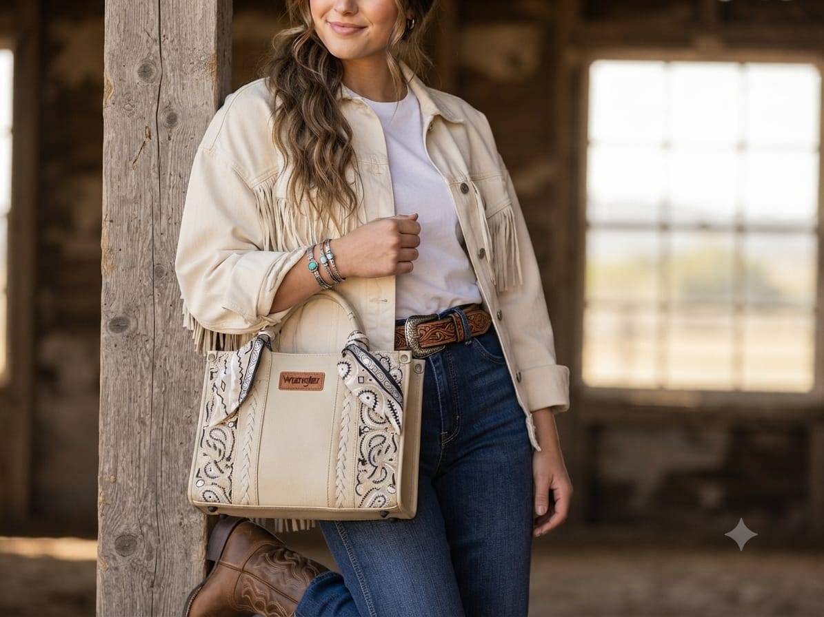 Bolso Wrangler tote bordado