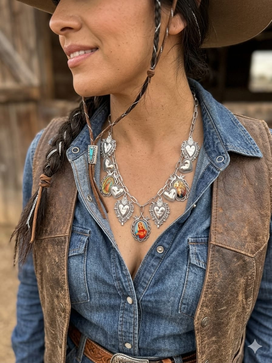 Collar vaquero chunky