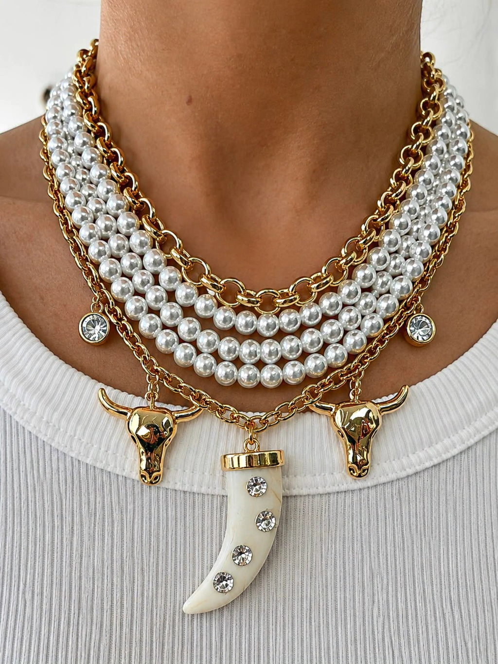 Collar vaquero chunky