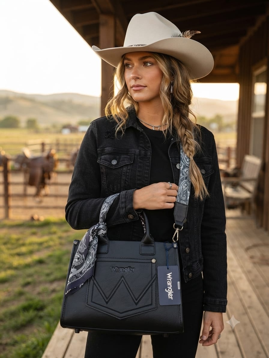 Bolso Wrangler tote bordado