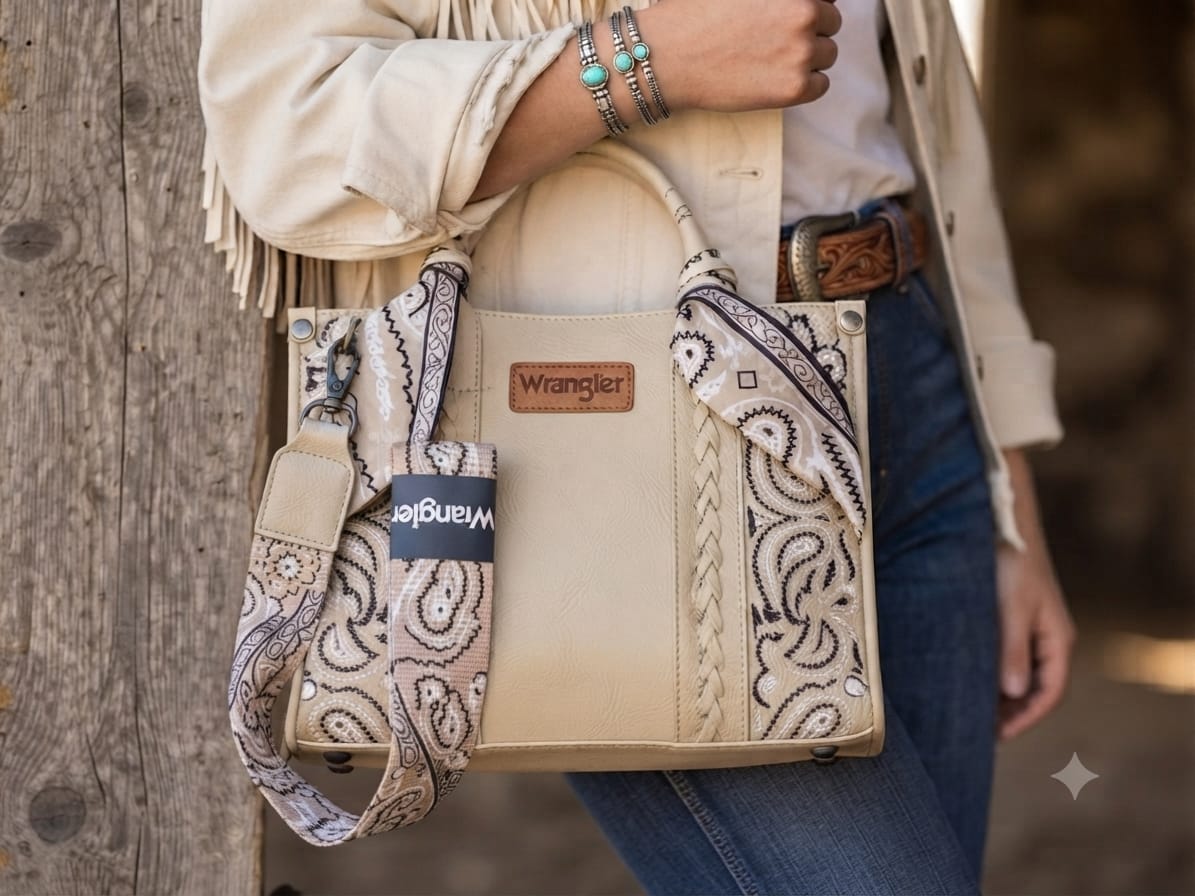 Bolso Wrangler tote bordado