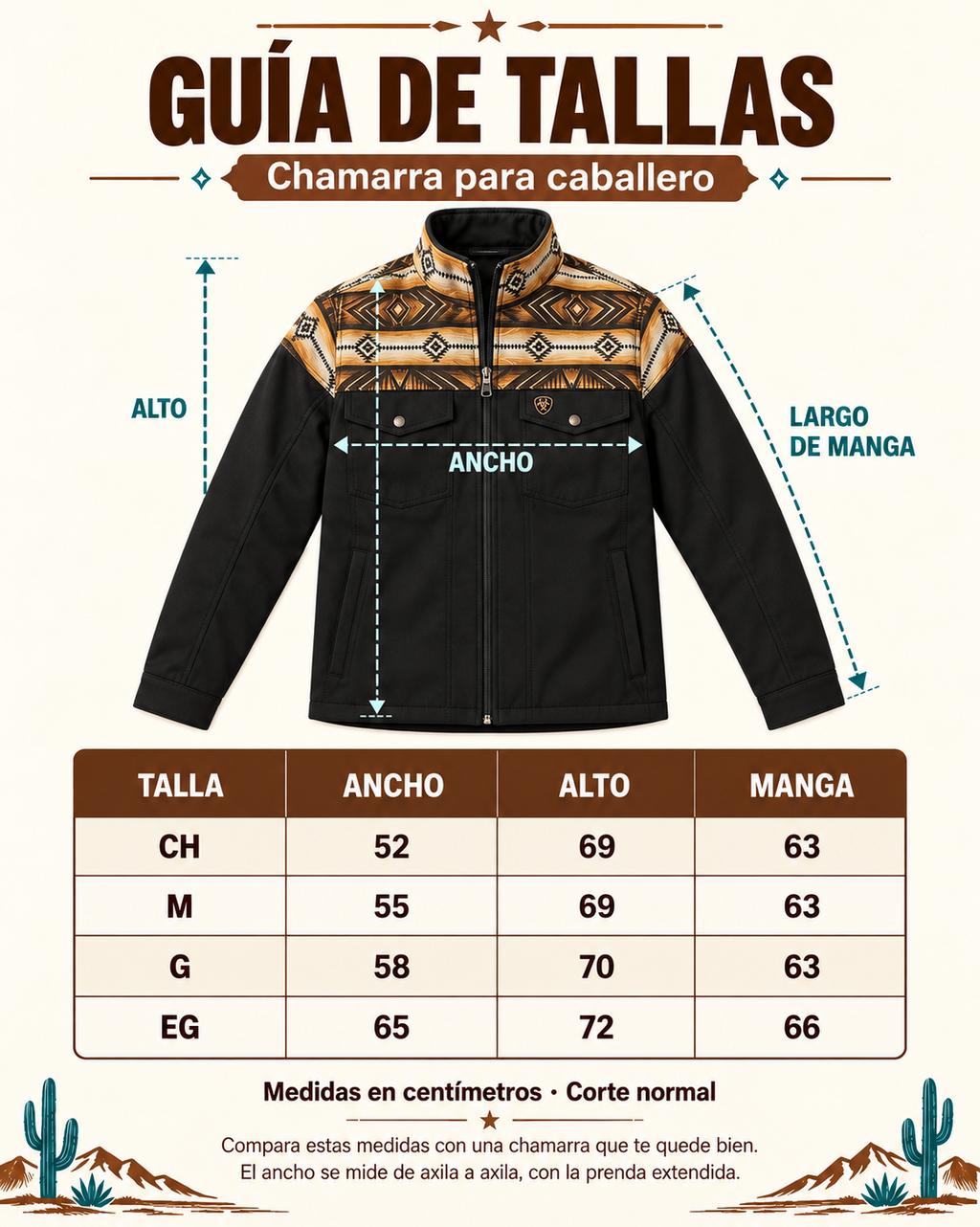 Chamarra Vaquera con Grecas