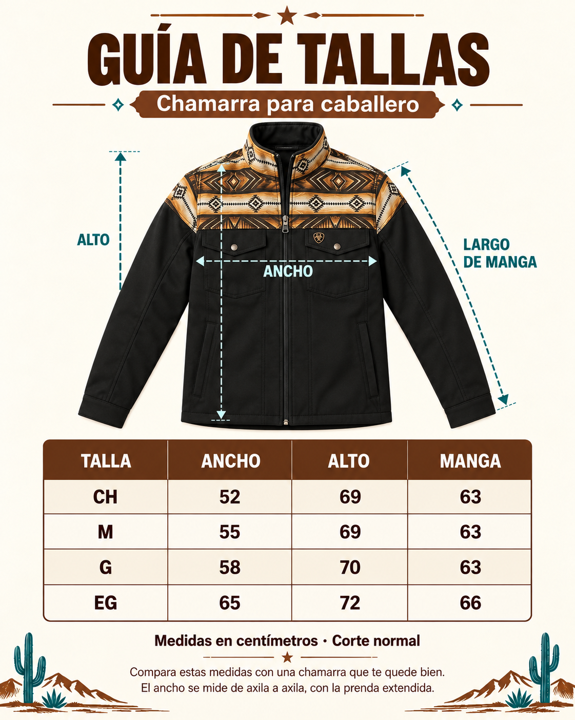 Chamarra Vaquera con Grecas