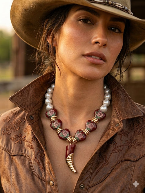 Collar vaquero chunky
